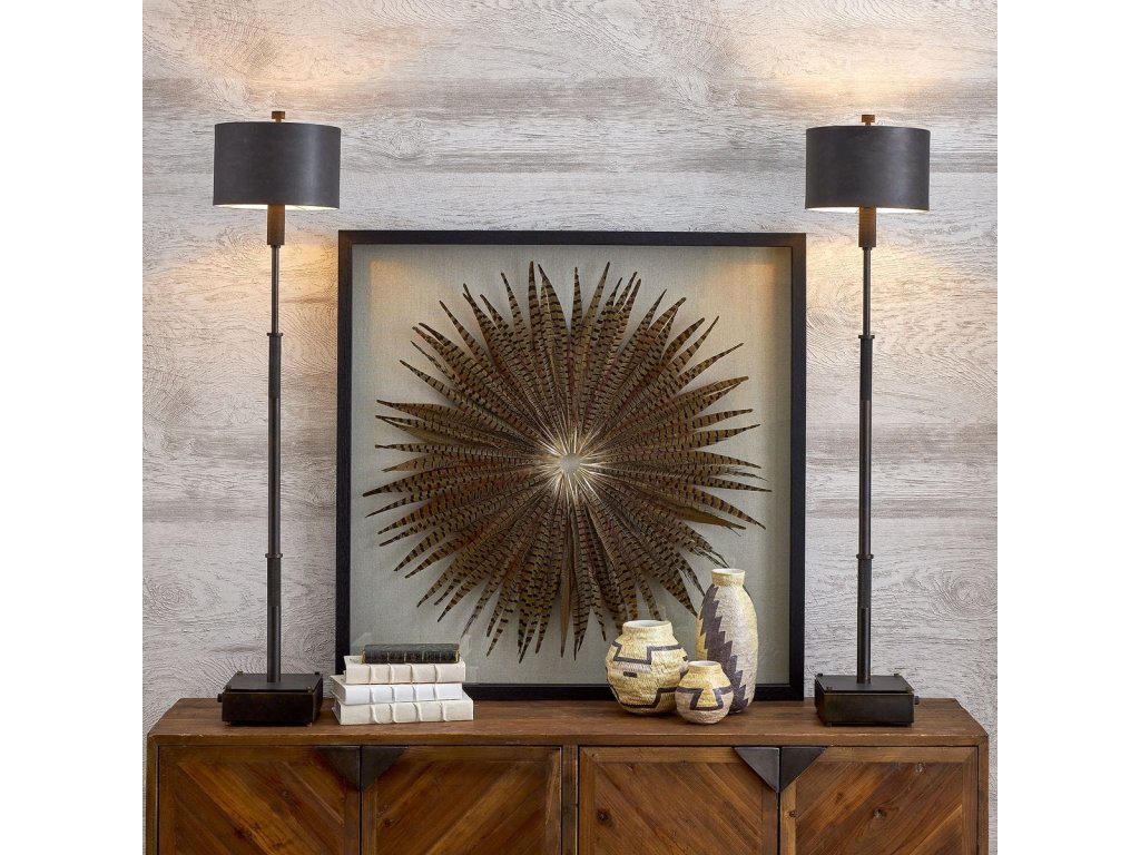 Feather Burst Shadow Box - image 2