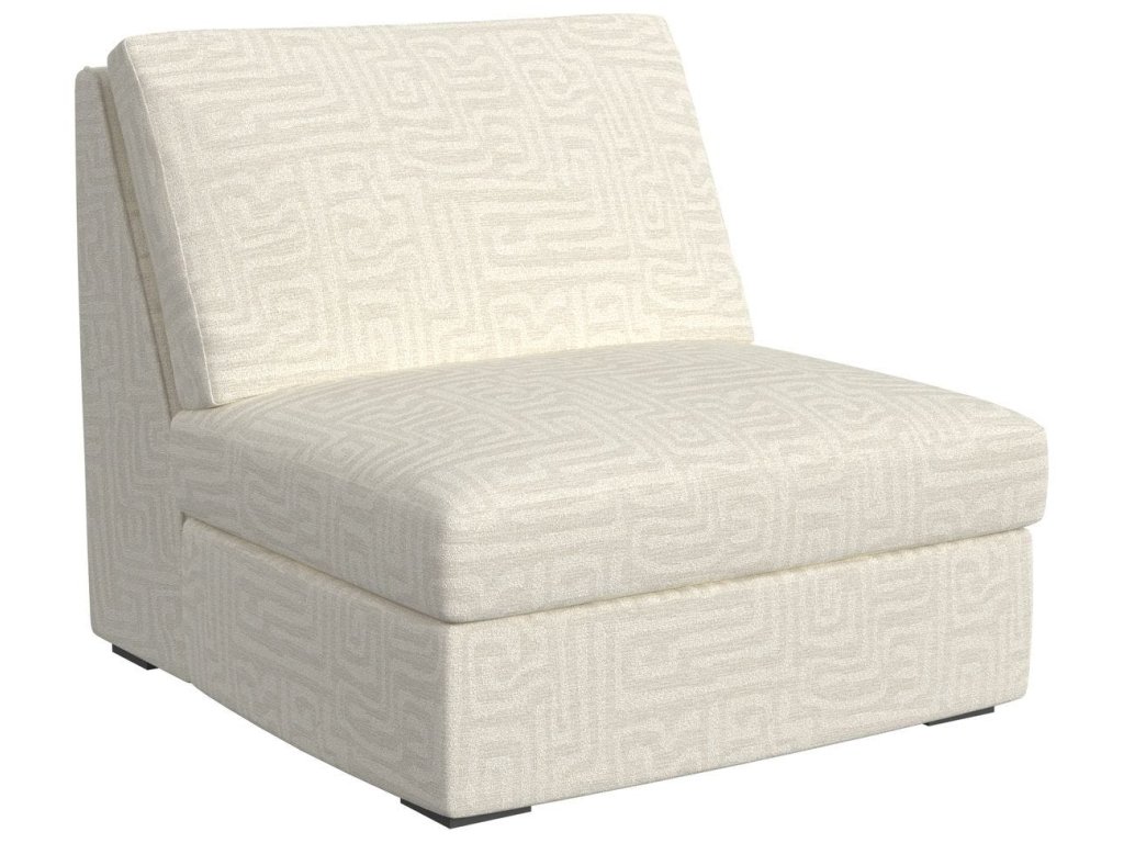 Luxe Sofa, Armless - Maze Oyster - image 2
