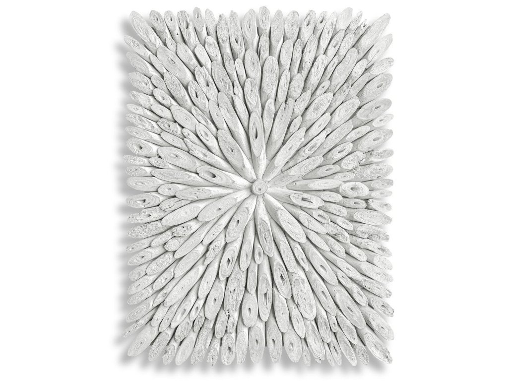 Bahama Wood Wall Decor, Whitewashed - main image