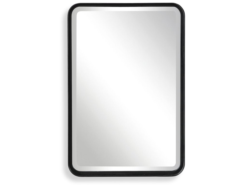 Crofton Vanity Mirror, Black - main image