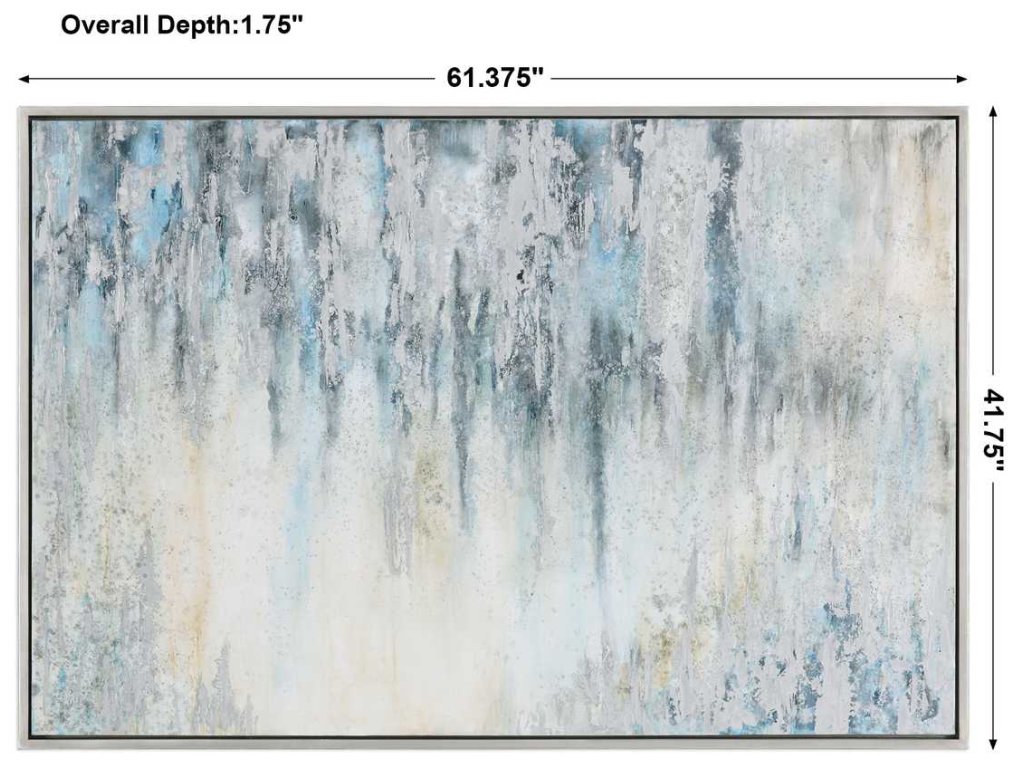 Overcast Hand Painted Canvas - image 2
