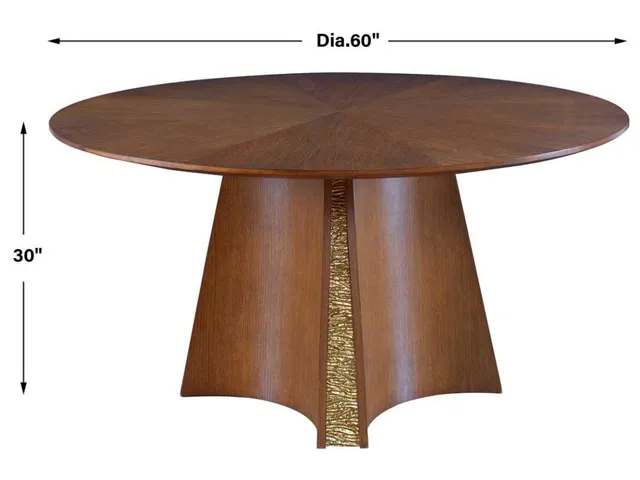 Gold Rush Dining Table, 2 Cartons