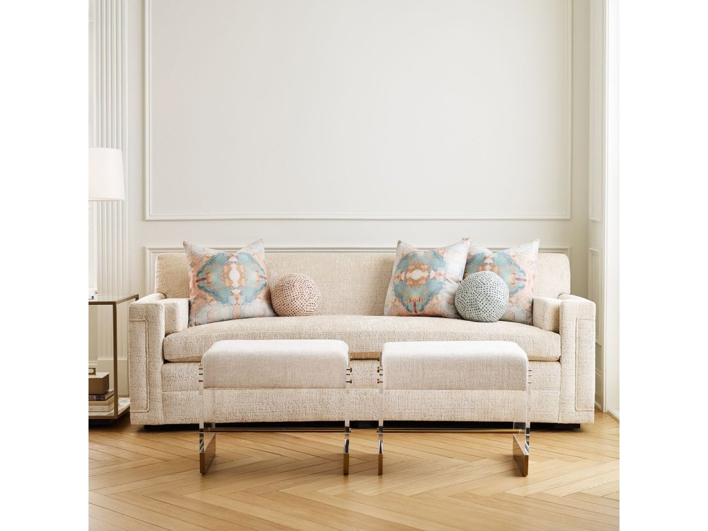 Spectrum Pillow - Blush/Aqua - image 3