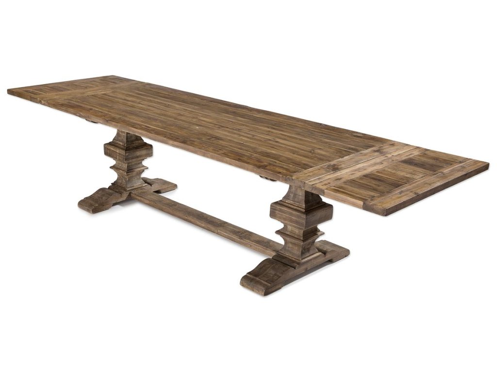 Baldrick Extension Dining Table - Warm Honey - image 3