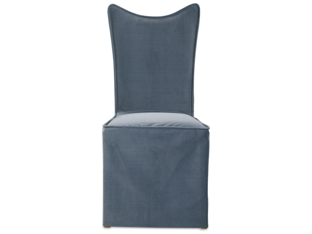 Delroy Armless Chair, Gray, 2 Per Box, Priced Each - main image