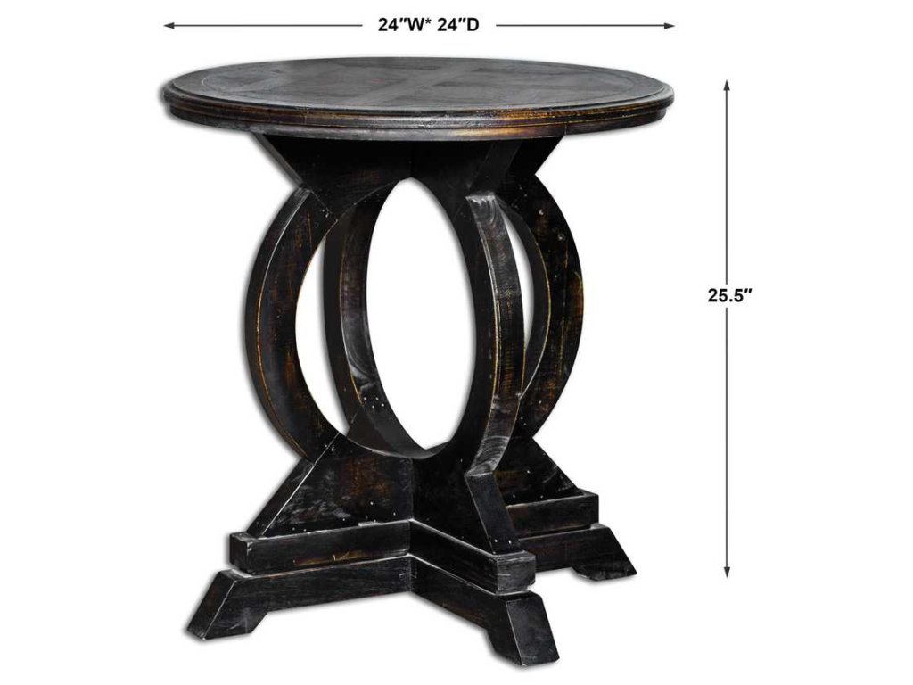 Maiva Side Table, Black - image 5