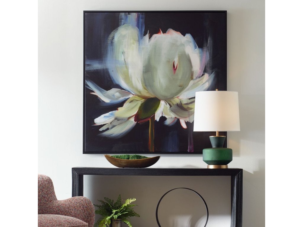 Peony Framed Canvas - image 1