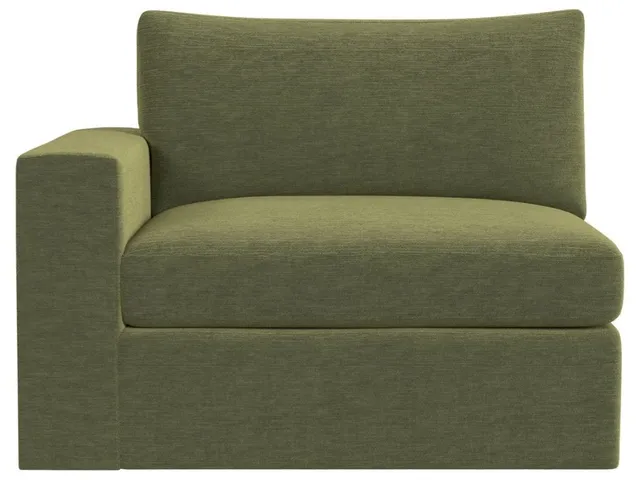 Great Plains Sofa, Left Arm Facing - Antique Loden