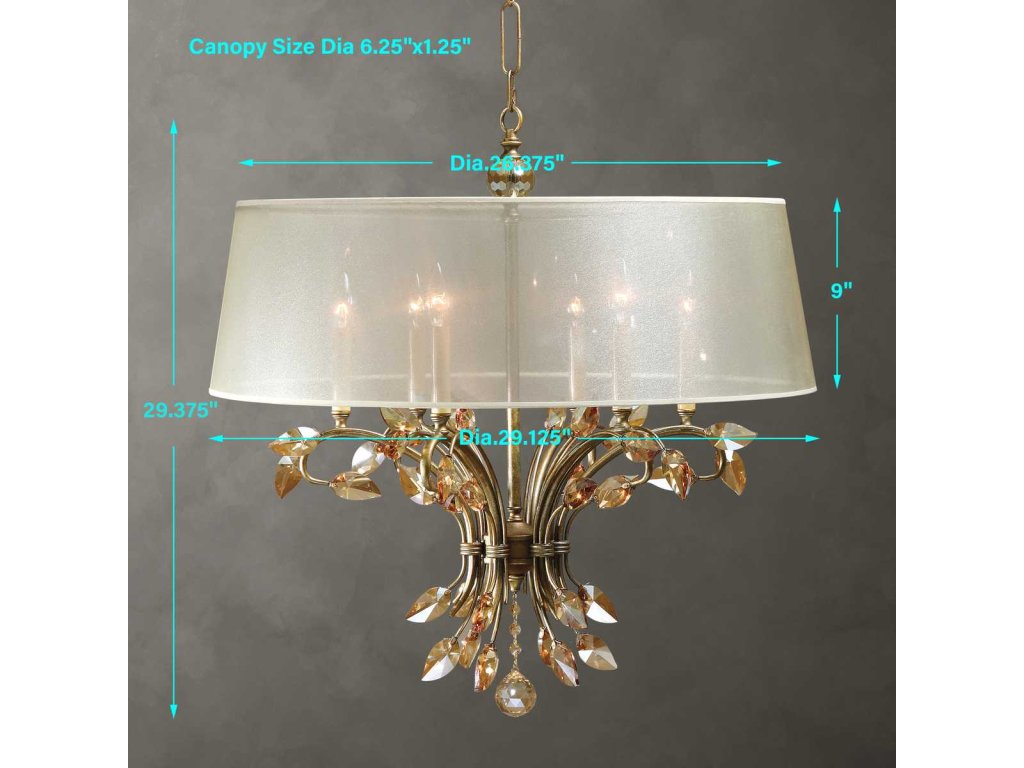 Alenya, 6 Lt Chandelier - image 4