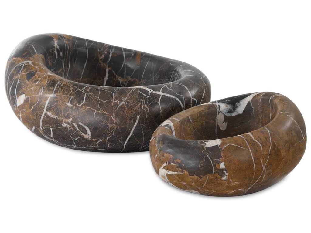 Swaddle Bowls - Michelangelo Marble, S/2 - main image