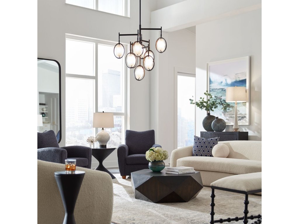 Maxin, 9 Lt Chandelier - image 2