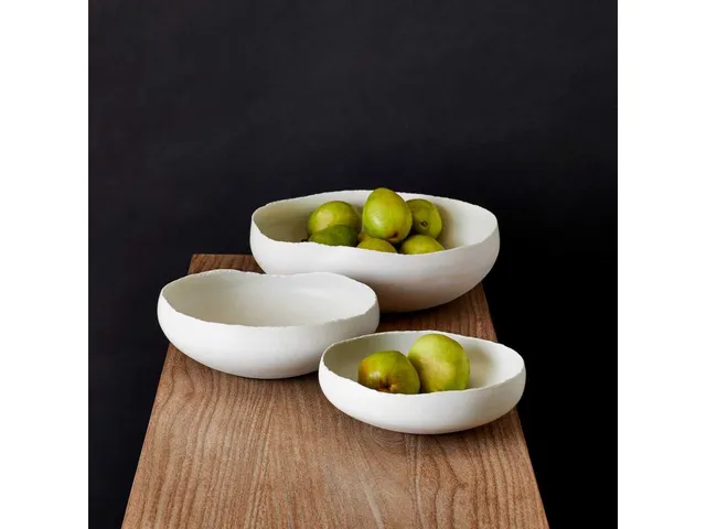 White Sand Bowl - Large - Alternative View