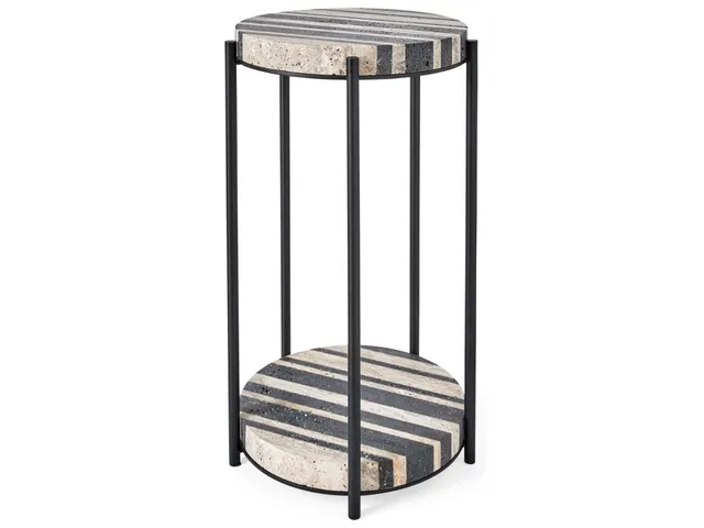 Strie Accent Table