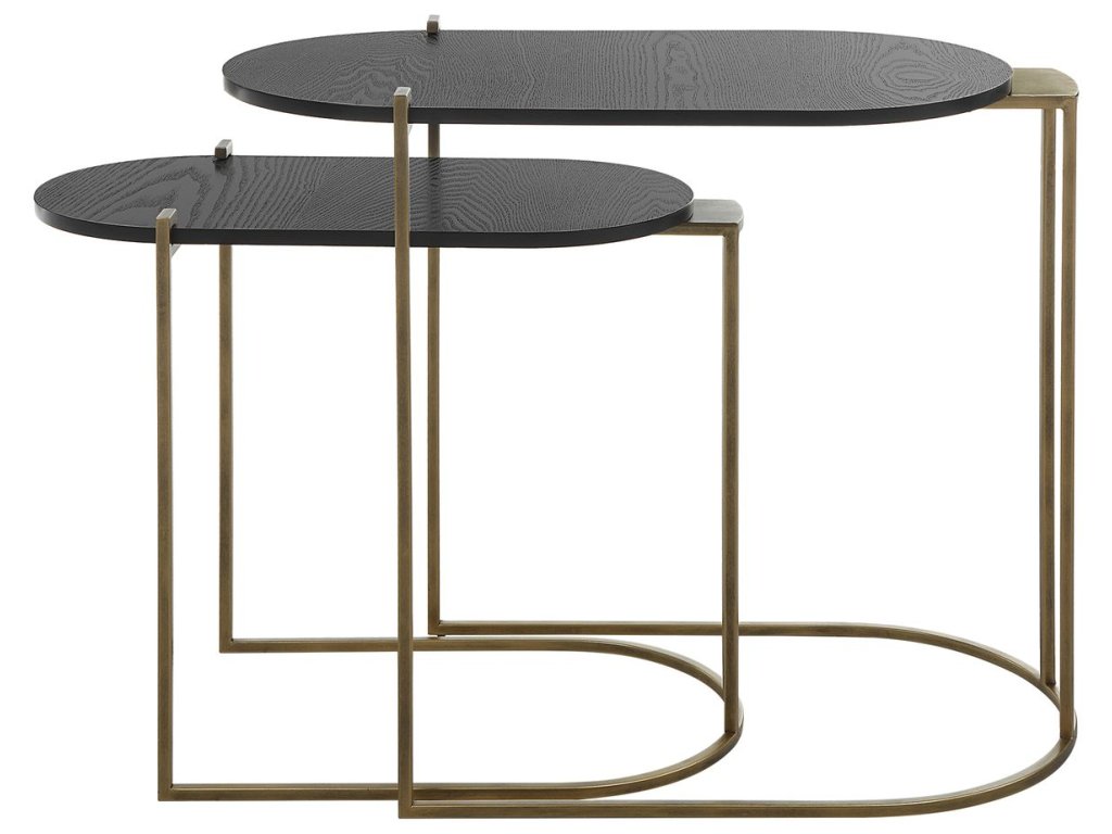 Aztec Nesting Tables, S/2 - image 3
