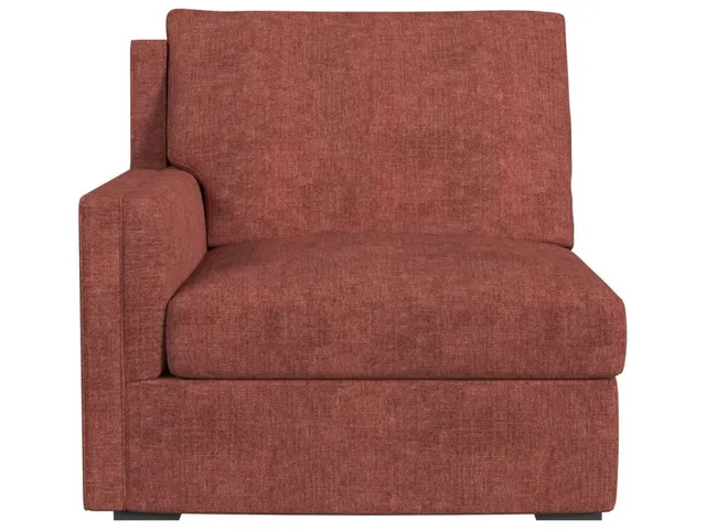 Luxe Sofa, Left Arm Facing - Vintage Tea Rose