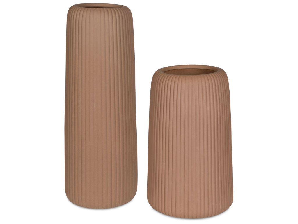 Ridge Outdoor Vases, S/2 - main image