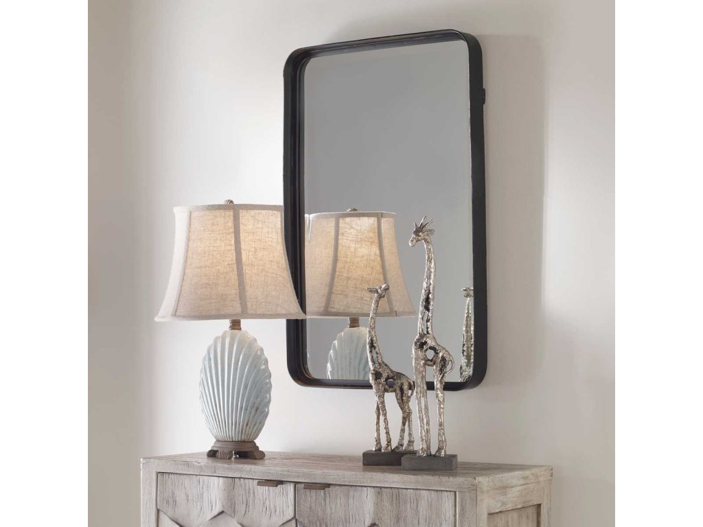Crofton Vanity Mirror, Black - image 6