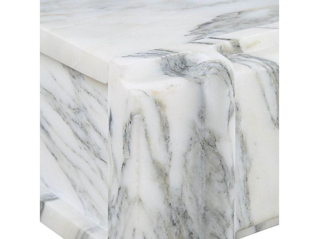 Novel Box - Arabescato Marble Small - image 6