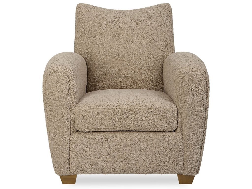 Teddy Accent Chair, Latte - main image