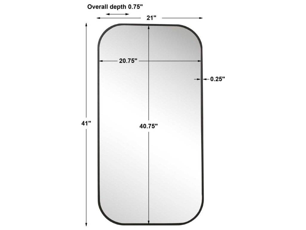 Taft Mirror, Black - image 6