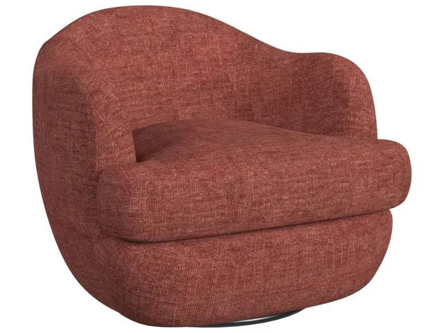 Scoop Swivel Chair - Vintage Tea Rose