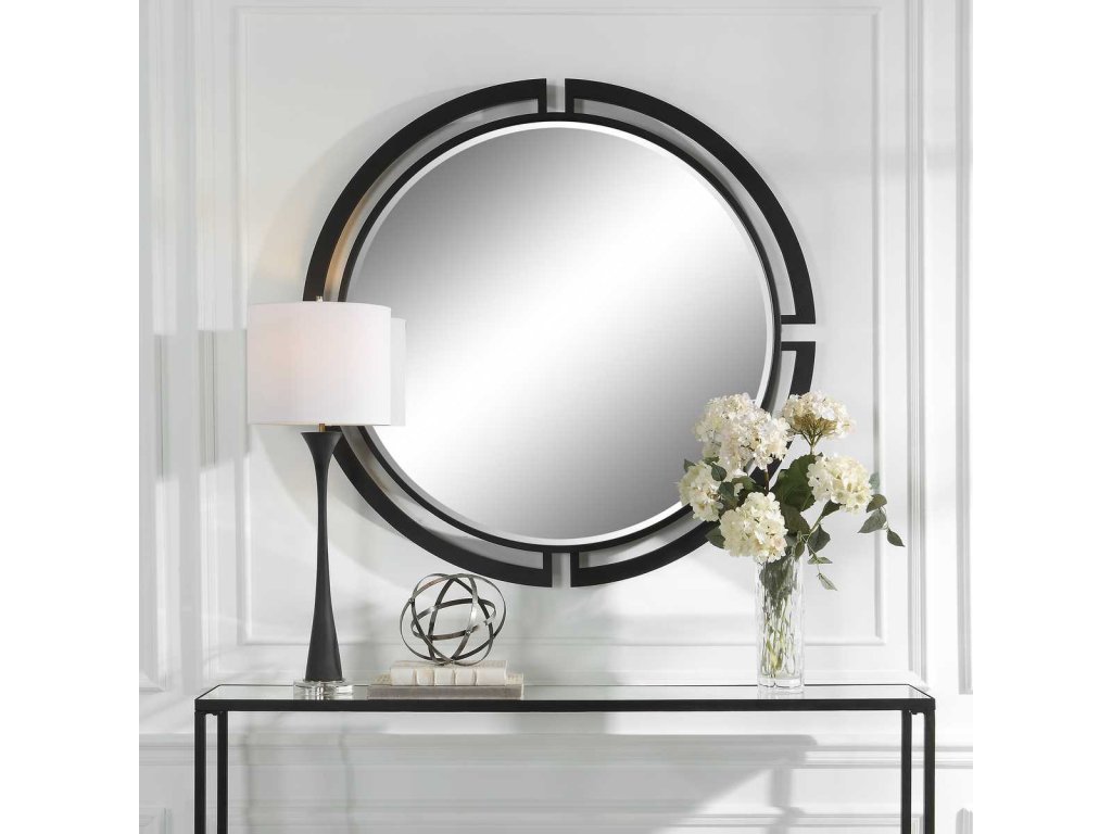 Quadrant Round Mirror - image 1