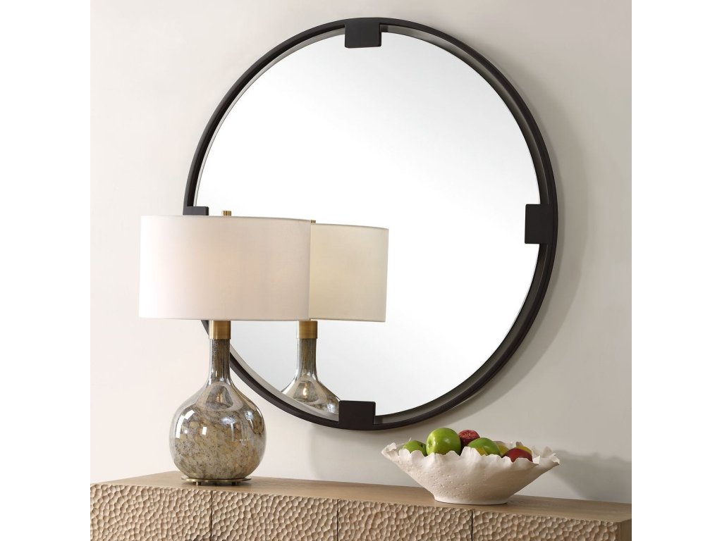 Cornelia Round Mirror - image 2