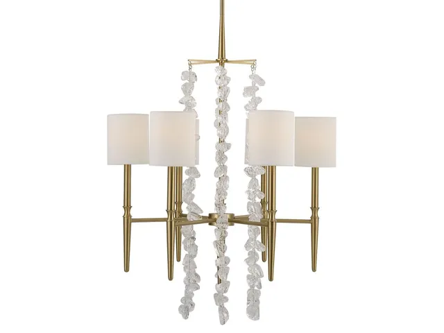 Waterfall, 6 Lt Chandelier