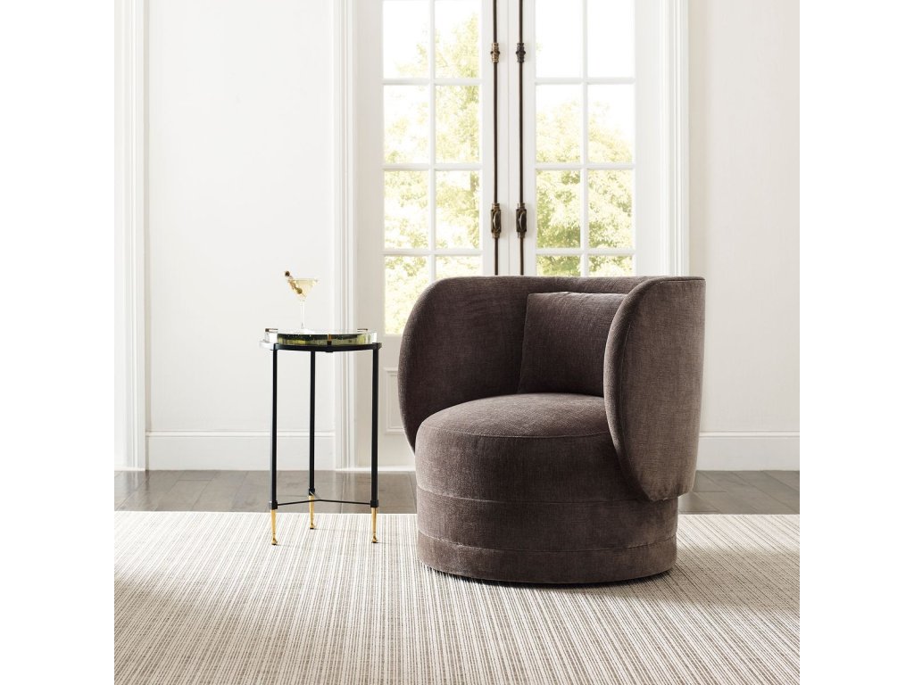 Sanctuary Swivel Chair - Lux Graphite - image 1