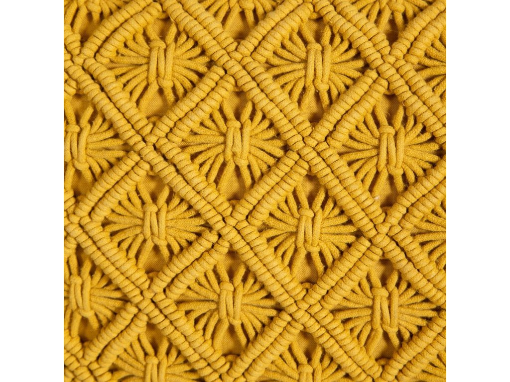 Feeling Knotty Pouf - Dandelion - image 2