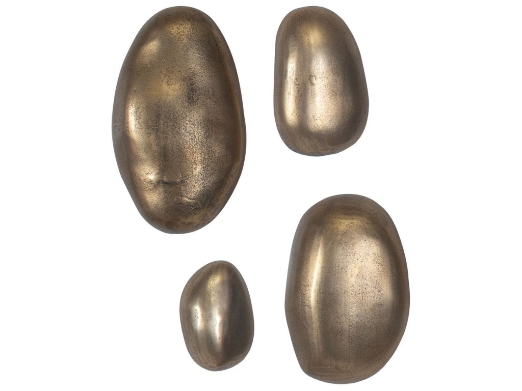 Set In Stone Outdoor Wall Decor, S/4 - image 2