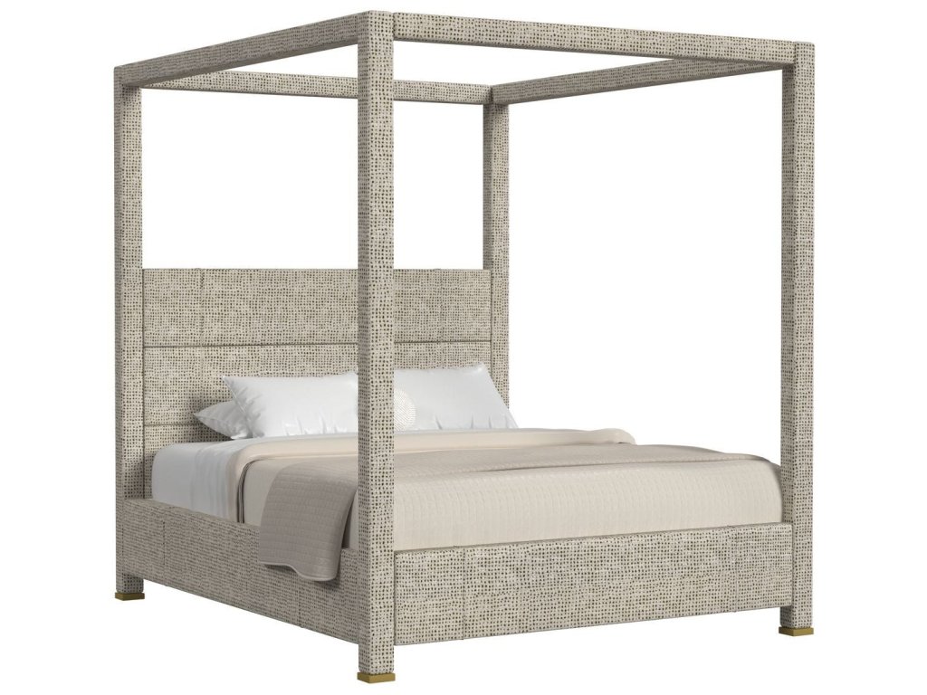 Hibernate Canopy Bed, King - Dashing Olive , 2 Cartons - main image