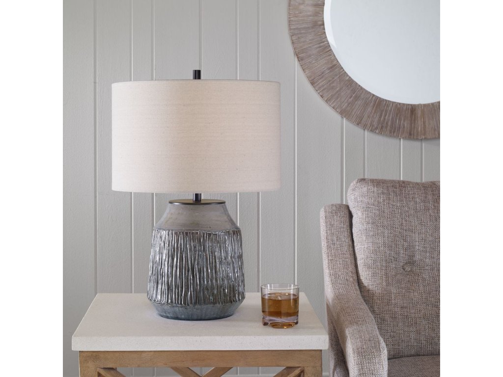 Neolithic Table Lamp - image 1
