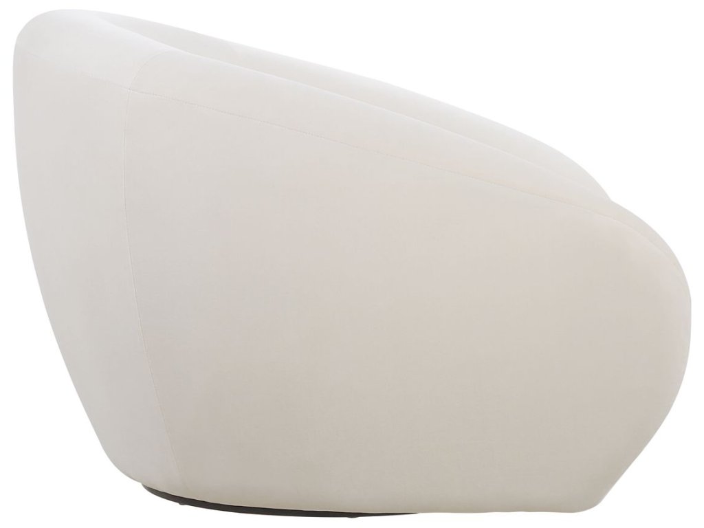 Desoto Swivel Chair, Cream - image 4