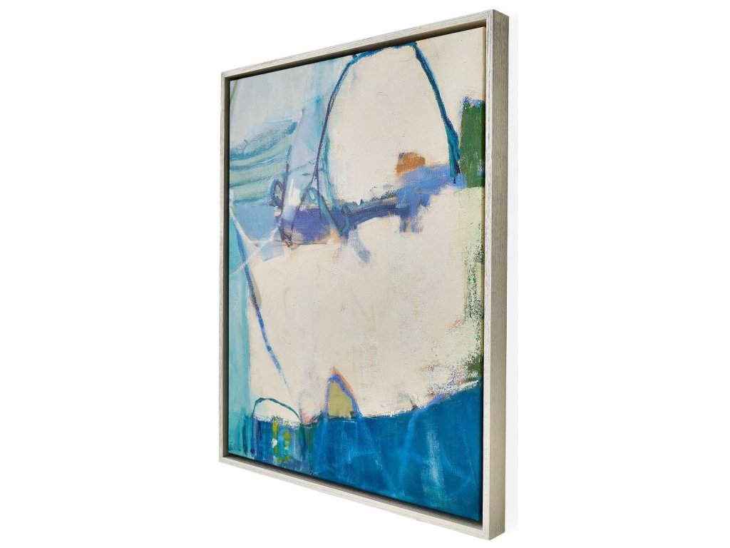 Cool Outlook Framed Canvases, S/4 - image 4