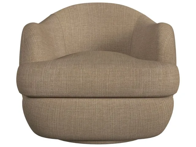 Scoop Swivel Chair - Lush Tawny