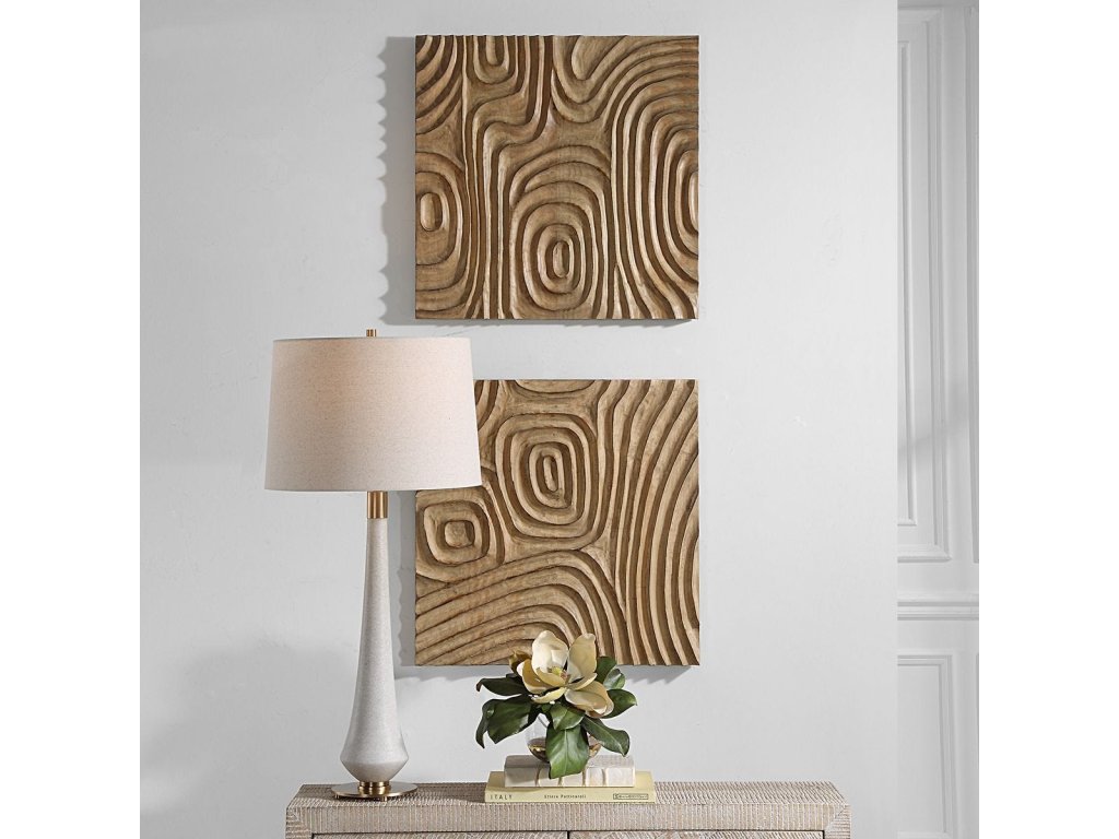 Channels Wood Wall Decor - image 1