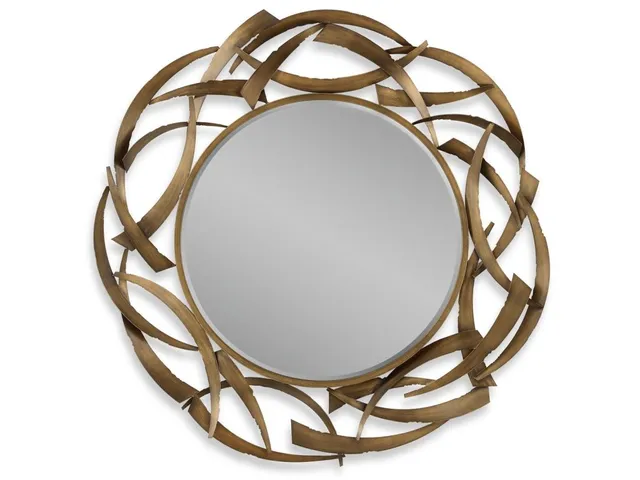 Cutting Edge Round Mirror