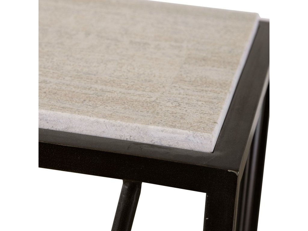 Reed Console Table, 2 Cartons - image 3