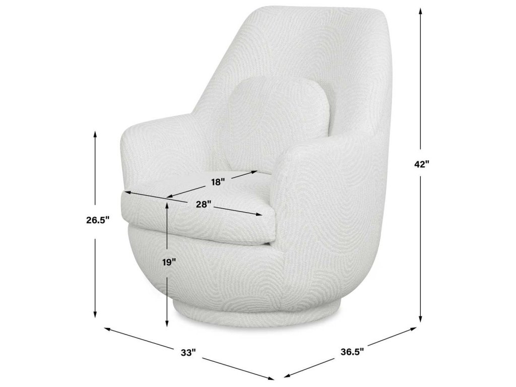 Nest Swivel Chair - Network Snow - image 6