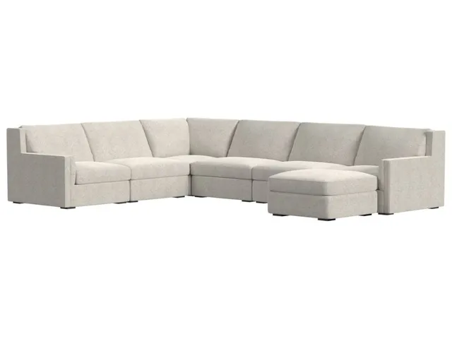 Luxe Sofa, Armless - Snuggle Vanilla