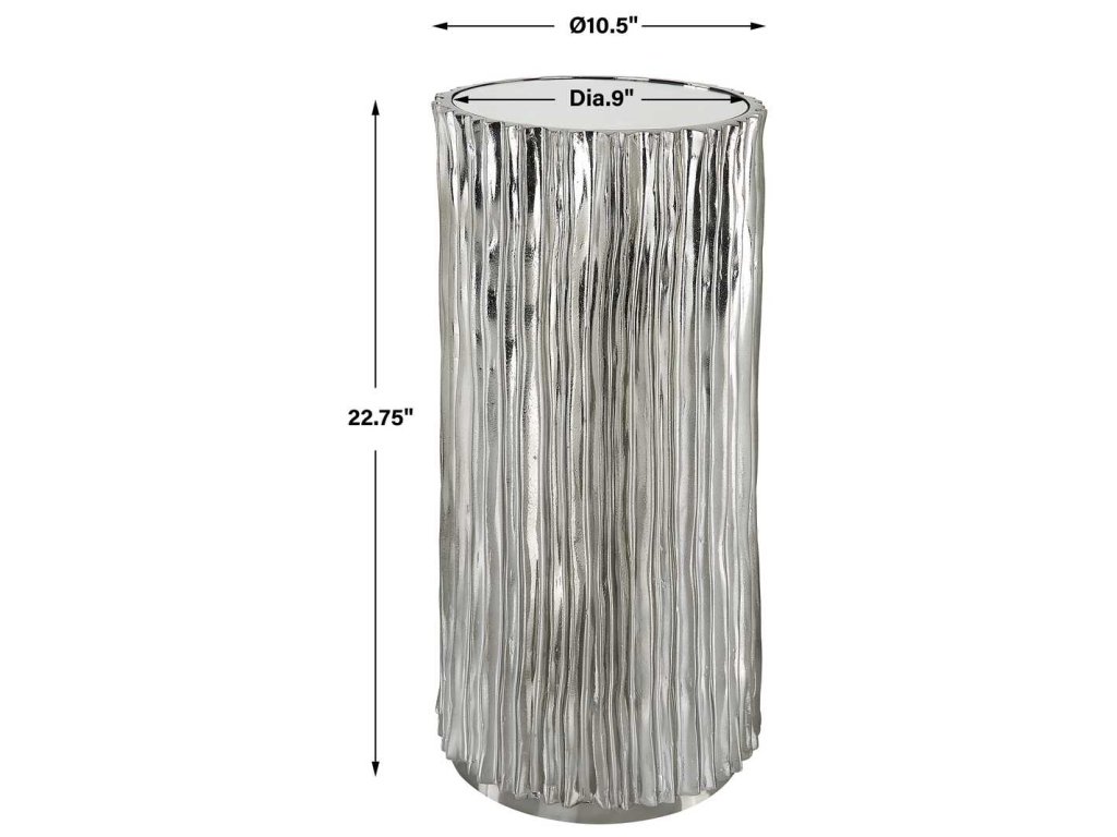 Echo Drink Table, Nickel - image 7