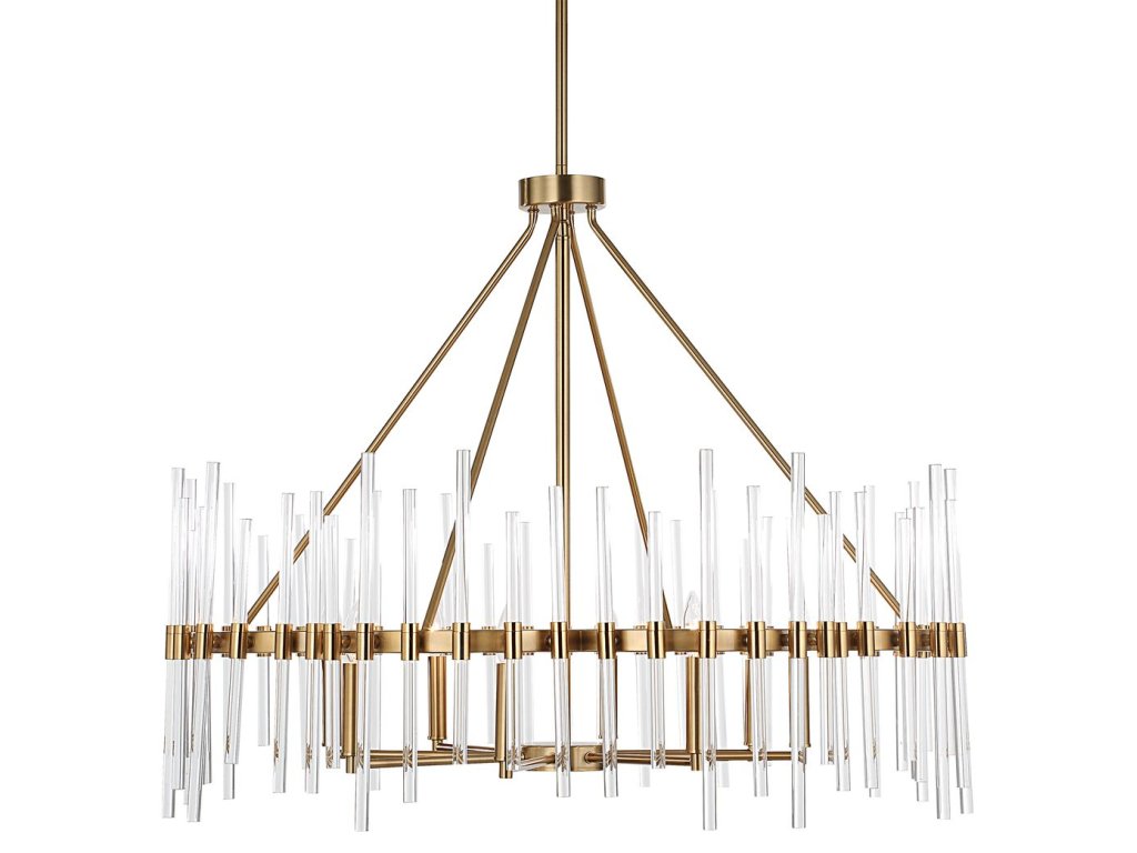 Crystal Stick, 8 Lt Chandelier - image 5
