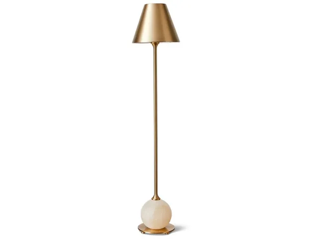 Poise Buffet Lamp - Brass