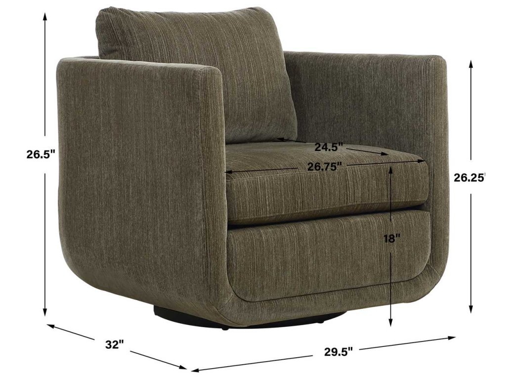 Abound Swivel Chair, Herb - image 7