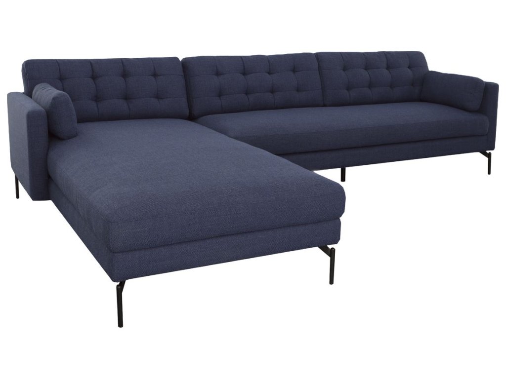 Ventura Chaise, Left Arm Facing - Blue - image 3