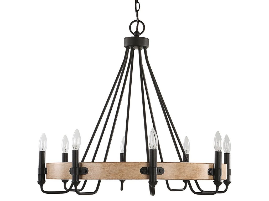Deschutes, 8 Lt Chandelier - image 2