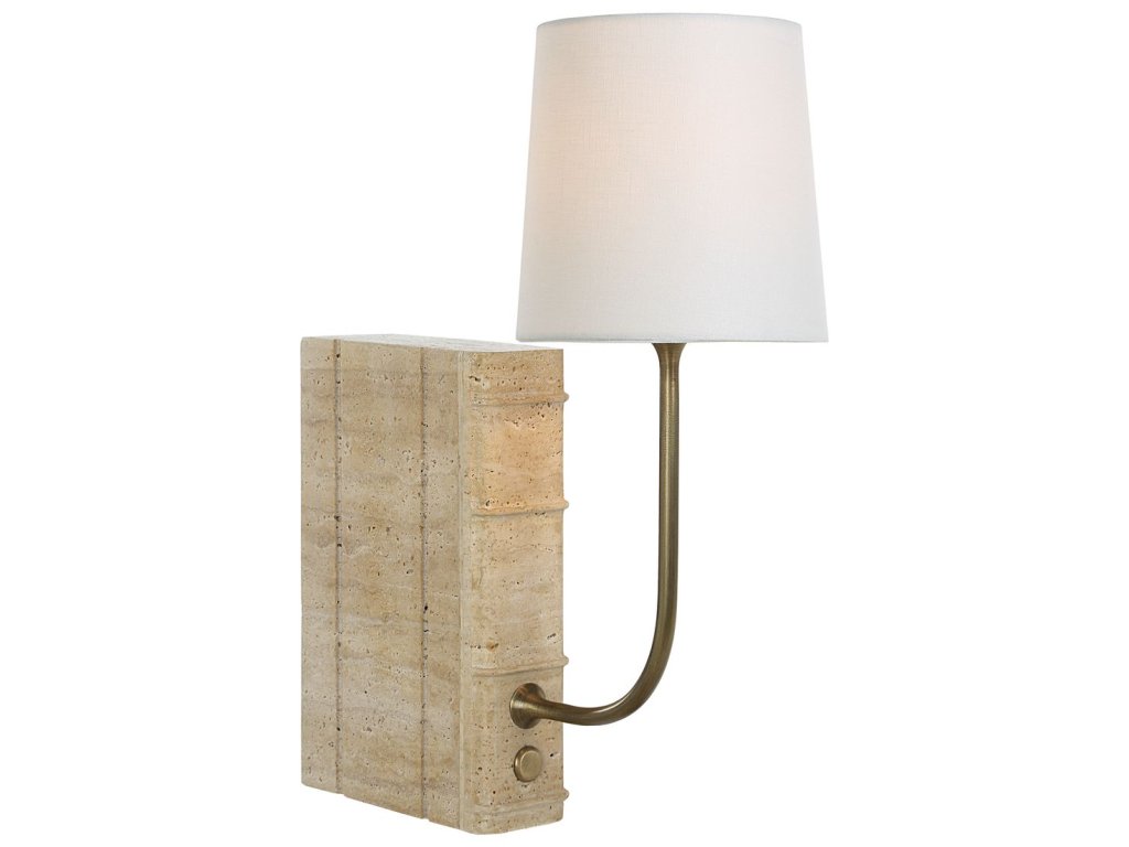 Book Mini Lamp - Travertine - main image
