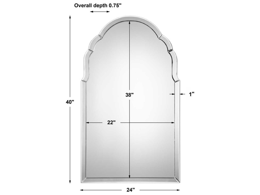 Brayden Frameless Mirror - image 7