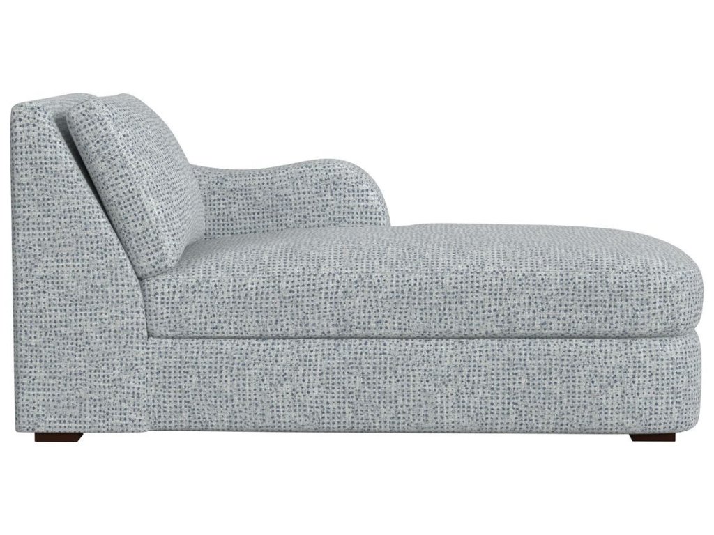 Big Wave Chaise, Right Arm Facing - Dashing Blue - image 2